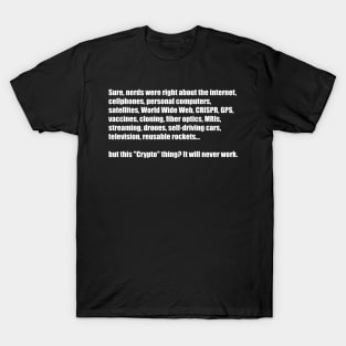 Nerds Know Dark T-Shirt